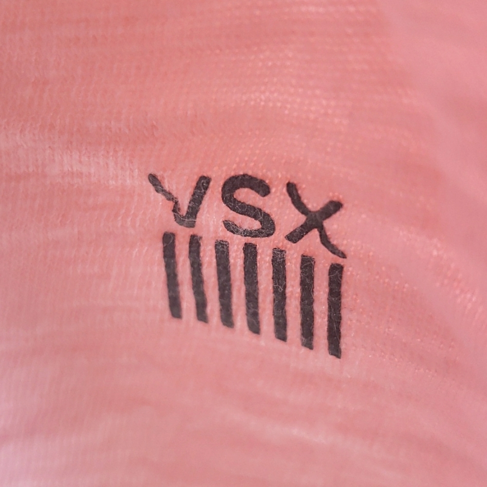 VICTORIA'S SECRET SPORT VSX WORKOUT T-SHIRT LIGHT CORAL SIZE MEDIUM - Picture 3 of 5